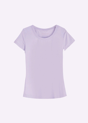 紫色涼感短袖孕婦上衣-孕婦上衣推薦